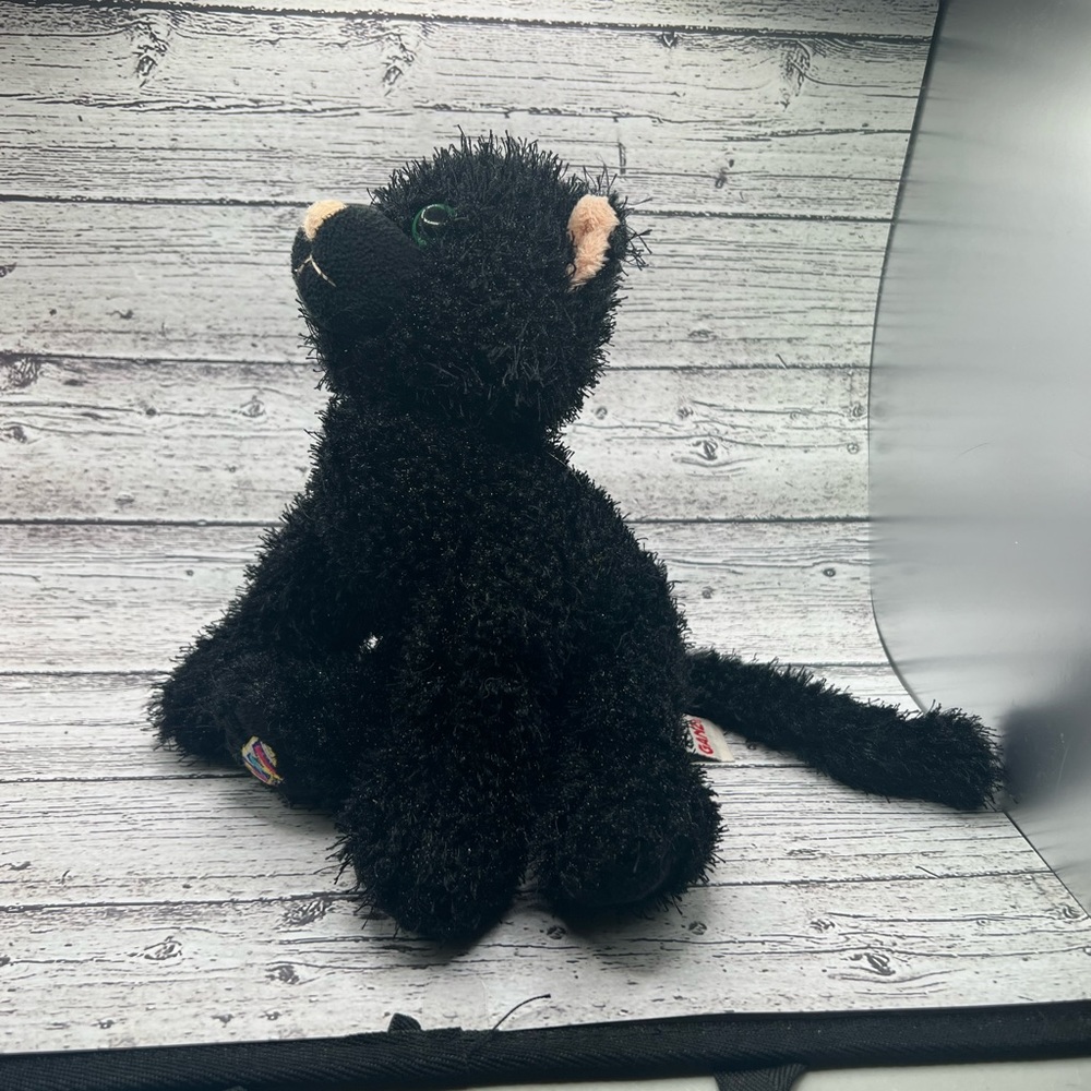 GANZ Webkinz Black Cat Plush